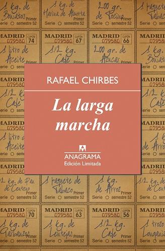 LARGA MARCHA, LA | 9788433928344 | CHIRBES, RAFAEL | Llibreria L'Illa - Llibreria Online de Mollet - Comprar llibres online