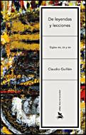 DE LEYENDAS Y LECCIONES | 9788484328490 | GUILLEN, CLAUDIO | Llibreria L'Illa - Llibreria Online de Mollet - Comprar llibres online