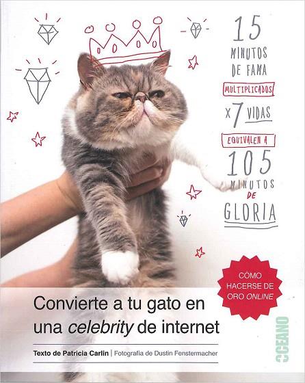 CÓMO CONVERTIRTU GATO EN UNA CELEBRITY DE INTERNET | 9788475568843 | CARLIN, PATRICIA | Llibreria L'Illa - Llibreria Online de Mollet - Comprar llibres online