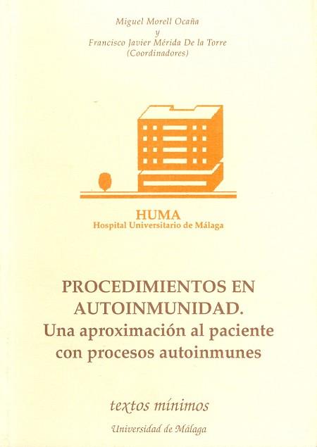 PROCEDIMIENTOS EN AUTOINMUNIDAD | 9788474966213 | Llibreria L'Illa - Llibreria Online de Mollet - Comprar llibres online