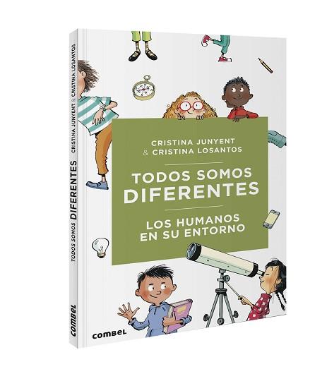 TODOS SOMOS DIFERENTES. LOS HUMANOS EN SU ENTORNO | 9788491016748 | JUNYENT RODRÍGUEZ, MARIA CRISTINA | Llibreria L'Illa - Llibreria Online de Mollet - Comprar llibres online