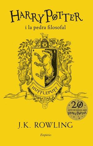 HARRY POTTER I LA PEDRA FILOSOFAL (HUFFLEPUFF) | 9788417016685 | ROWLING, J.K. | Llibreria L'Illa - Llibreria Online de Mollet - Comprar llibres online