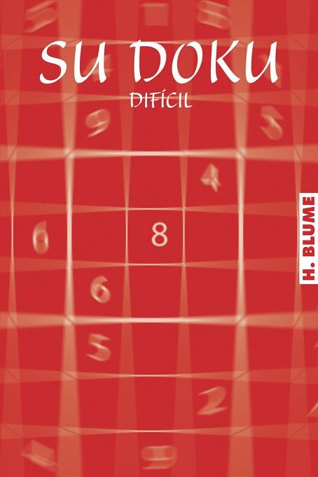 SU DOKU DIFICIL | 9788489840706 | Llibreria L'Illa - Llibreria Online de Mollet - Comprar llibres online