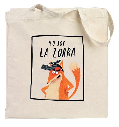 BOLSA YO SOY LA ZORRA | 9788418133749 | AMAVISCA LUIS / SEVILLA MARTA | Llibreria L'Illa - Llibreria Online de Mollet - Comprar llibres online