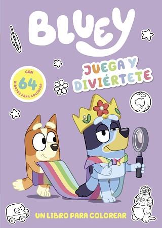 BLUEY. ACTIVIDADES - JUEGA Y DIVIÉRTETE. LIBRO PARA COLOREAR A BLUEY Y SUS AMIGO | 9788448864750 | BLUEY | Llibreria L'Illa - Llibreria Online de Mollet - Comprar llibres online