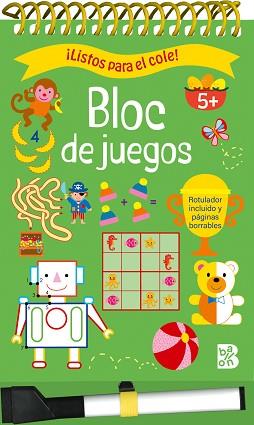 LISTOS PARA EL COLE BLOC DE JUEGOS +5 | 9789403233178 | BALLON | Llibreria L'Illa - Llibreria Online de Mollet - Comprar llibres online