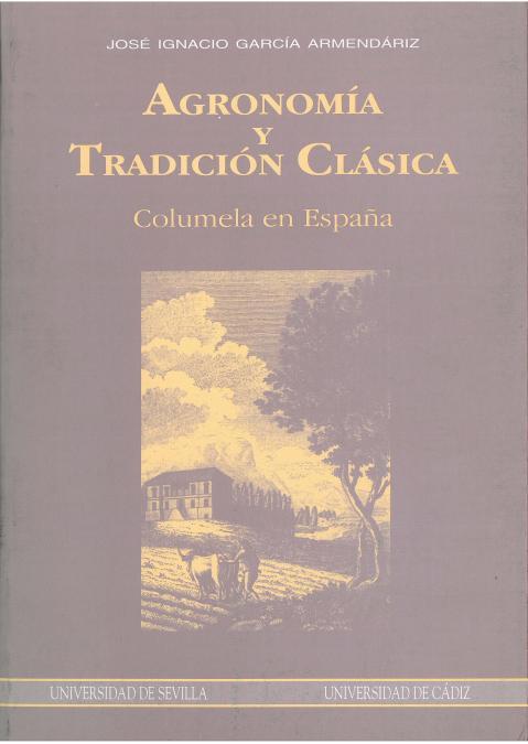 AGRONOMIA Y TRADICION CLASICA | 9788447201969 | Llibreria L'Illa - Llibreria Online de Mollet - Comprar llibres online