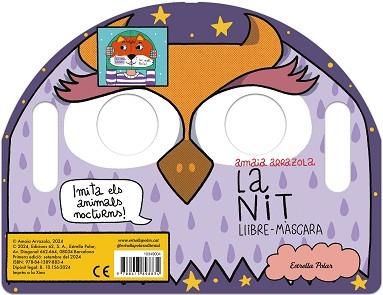 NIT. LLIBRE-MÀSCARA | 9788413898834 | ARRAZOLA, AMAIA | Llibreria L'Illa - Llibreria Online de Mollet - Comprar llibres online