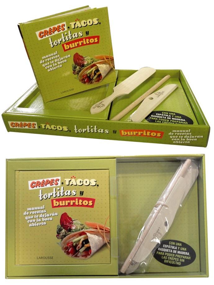 CRÊPES TACOS TORTILLAS Y BURRITOS | 9788480169820 | Llibreria L'Illa - Llibreria Online de Mollet - Comprar llibres online