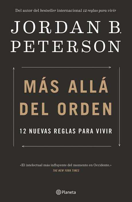 MÁS ALLÁ DEL ORDEN | 9788408239048 | PETERSON, JORDAN B. | Llibreria L'Illa - Llibreria Online de Mollet - Comprar llibres online