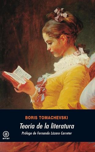 TEORIA DE LA LITERATURA | 9788473395960 | TOMACHEVSKI, BORIS | Llibreria L'Illa - Llibreria Online de Mollet - Comprar llibres online