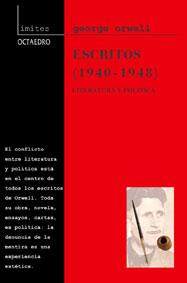 ESCRITOS (1940-1948) | 9788480634748 | ORWELL, GEORGE | Llibreria L'Illa - Llibreria Online de Mollet - Comprar llibres online