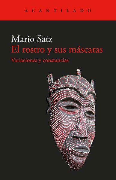 ROSTRO Y SUS MÁSCARAS, EL | 9788419958044 | SATZ, MARIO | Llibreria L'Illa - Llibreria Online de Mollet - Comprar llibres online