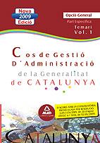 COS DE GESTIO D'ADMINISTRACIO DE LA GENERALITAT DE CATALUNYA | 9788467627602 | ALLUE PASTOR, MANUEL/CARDONA MONASTERIO, MERITXELL | Llibreria L'Illa - Llibreria Online de Mollet - Comprar llibres online