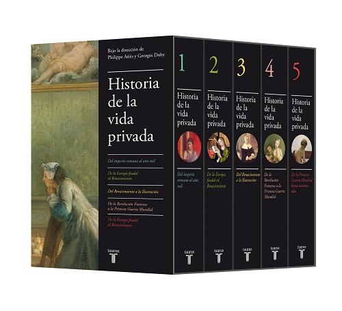 HISTORIA DE LA VIDA PRIVADA (EDICIÓN ESTUCHE CON LOS 5 VOLÚMENES) | 9788430699483 | PHILIPPE AIRÈS Y GEORGES DUBY | Llibreria L'Illa - Llibreria Online de Mollet - Comprar llibres online