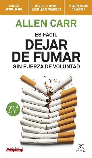 ES FÁCIL DEJAR DE FUMAR SIN FUERZA DE VOLUNTAD | 9788467070590 | CARR, ALLEN | Llibreria L'Illa - Llibreria Online de Mollet - Comprar llibres online