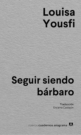 SEGUIR SIENDO BÁRBARO | 9788433927637 | YOUSFI, LOUISA | Llibreria L'Illa - Llibreria Online de Mollet - Comprar llibres online