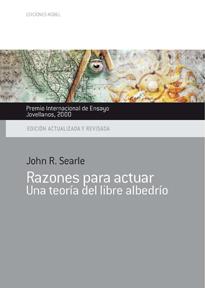 RAZONES PARA ACTUAR (PREMIO INTER DE EN | 9788489770751 | SEAR LE, JOHN R. | Llibreria L'Illa - Llibreria Online de Mollet - Comprar llibres online