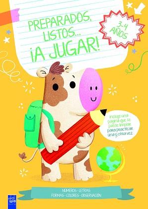 PREPARADOS, LISTOS... ¡A JUGAR! 3-4 AÑOS NARANJA | 9788408283928 | YOYO | Llibreria L'Illa - Llibreria Online de Mollet - Comprar llibres online