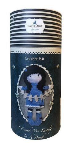 CROCHET KIT I FOUND MY FAMILY IN A BOOK | 9788490948439 | SANTORO LONDON | Llibreria L'Illa - Llibreria Online de Mollet - Comprar llibres online