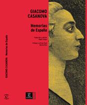 MEMORIAS DE ESPAÑA | 9788467020748 | CASANOVA, GIACOMO | Llibreria L'Illa - Llibreria Online de Mollet - Comprar llibres online