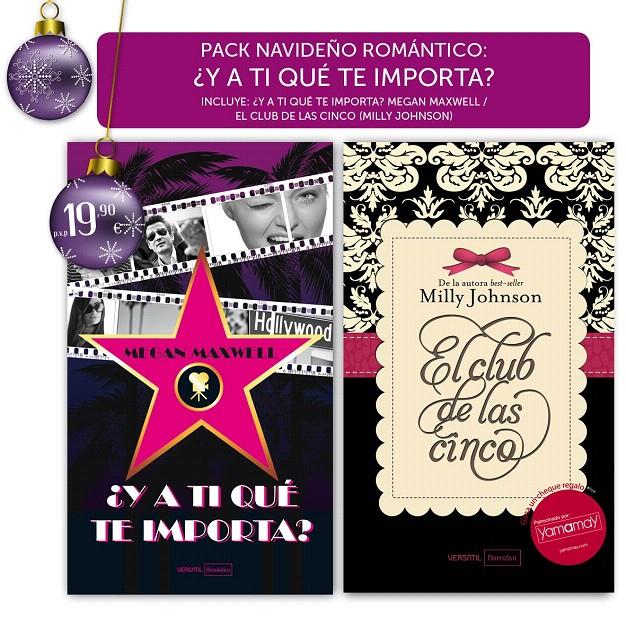 PACK ROMÁNTICA | 9788492929818 | MEGAN MAXWELL Y MILLY JOHNSON | Llibreria L'Illa - Llibreria Online de Mollet - Comprar llibres online