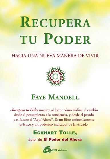 RECUPERA TU PODER                                  HACIA UNA | 9788484450887 | MANDELL, FAYE | Llibreria L'Illa - Llibreria Online de Mollet - Comprar llibres online