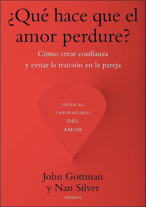 QUÉ HACE QUE EL AMOR PERDURE? | 9788449328466 | JOHN GOTTMAN/NAN SILVER | Llibreria L'Illa - Llibreria Online de Mollet - Comprar llibres online