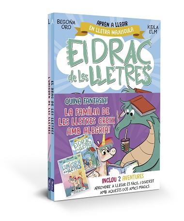 DRAC DE LES LLETRES - QUINA FANTASIA! LA FAMÍLIA DE LES LLETRES CREIX AMB ALE | 9788448869595 | ORO, BEGOÑA | Llibreria L'Illa - Llibreria Online de Mollet - Comprar llibres online