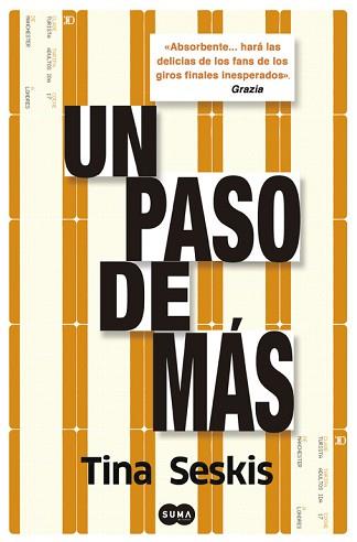 PASO DE MÁS, UN | 9788483656884 | SESKIS, TINA | Llibreria L'Illa - Llibreria Online de Mollet - Comprar llibres online