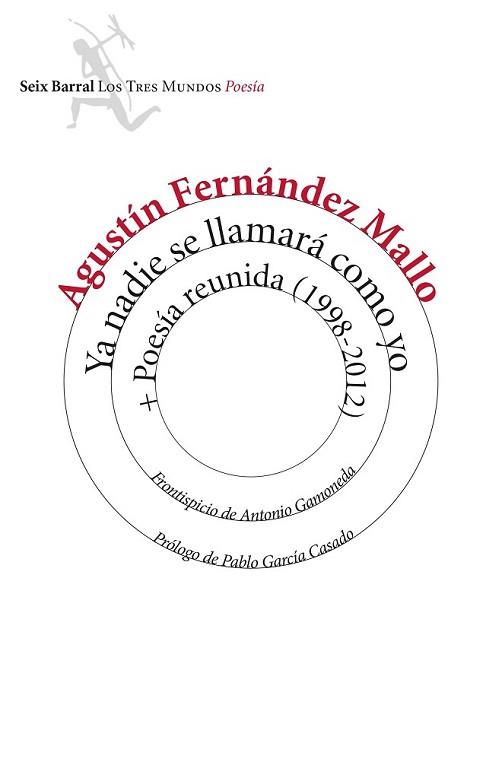 YA NADIE SE LLAMARÁ COMO YO + POESÍA REUNIDA (1998-2012) | 9788432225086 | FERNÁNDEZ MALLO, AGUSTIN | Llibreria L'Illa - Llibreria Online de Mollet - Comprar llibres online