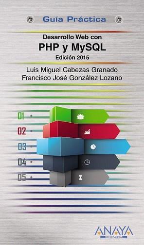 DESARROLLO WEB CON PHP Y MYSQL. EDICIÓN 2015 | 9788441535688 | CABEZAS GRANADO, LUIS MIGUEL/GONZÁLEZ LOZANO, FRANCISCO JOSÉ | Llibreria L'Illa - Llibreria Online de Mollet - Comprar llibres online