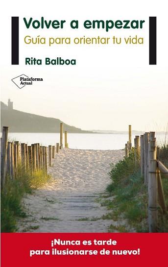 VOLVER A EMPEZAR | 9788416096473 | BALBOA, RITA | Llibreria L'Illa - Llibreria Online de Mollet - Comprar llibres online