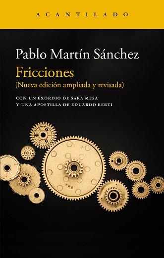 FRICCIONES | 9788419958242 | MARTÍN SÁNCHEZ, PABLO | Llibreria L'Illa - Llibreria Online de Mollet - Comprar llibres online