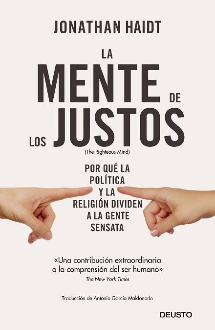 MENTE DE LOS JUSTOS, LA | 9788423430093 | HAIDT, JONATHAN | Llibreria L'Illa - Llibreria Online de Mollet - Comprar llibres online