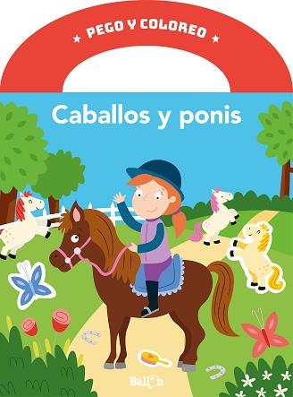 PEGO Y COLOREO - CABALLOS Y PONIS | 9789403212739 | BALLON | Llibreria L'Illa - Llibreria Online de Mollet - Comprar llibres online