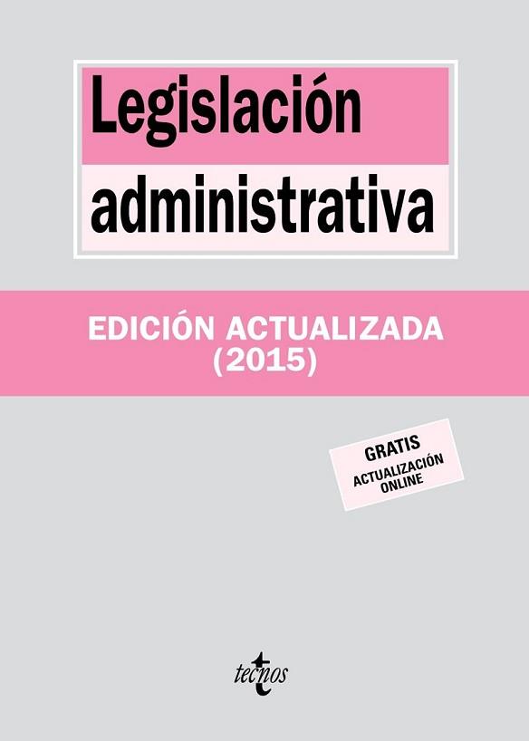 LEGISLACIÓN ADMINISTRATIVA | 9788430966127 | Llibreria L'Illa - Llibreria Online de Mollet - Comprar llibres online