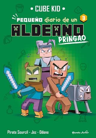 MINECRAFT. PEQUEÑO DIARIO DE UN ALDEANO PRINGAO 3 | 9788408275725 | CUBE KID | Llibreria L'Illa - Llibreria Online de Mollet - Comprar llibres online