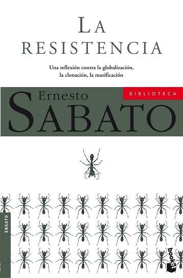 RESISTENCIA, LA | 9788432217708 | SABATO, ERNESTO | Llibreria L'Illa - Llibreria Online de Mollet - Comprar llibres online