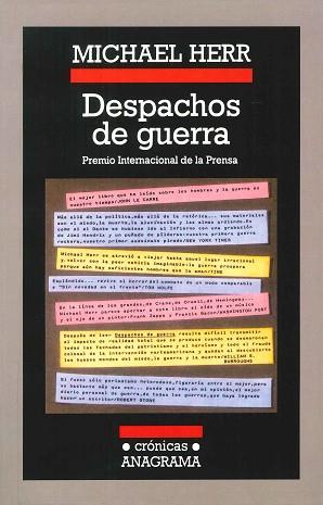 DESPACHOS DE GUERRA | 9788433925473 | HERR, MICHAEL | Llibreria L'Illa - Llibreria Online de Mollet - Comprar llibres online