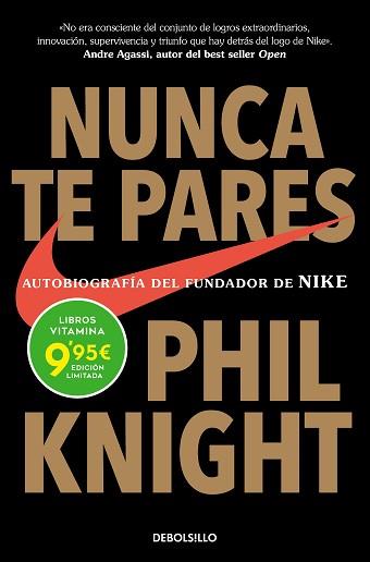 NUNCA TE PARES | 9788466363914 | KNIGHT, PHIL | Llibreria L'Illa - Llibreria Online de Mollet - Comprar llibres online