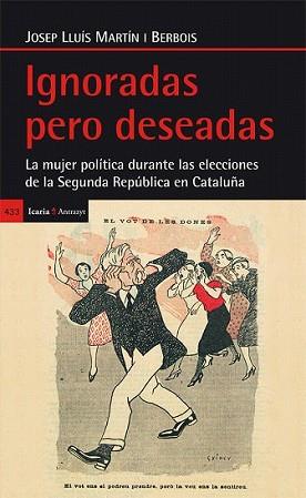 IGNORADAS PERO DESEADAS | 9788498886757 | MARTÍN I BERBOIS, JOSEP LLUÍS | Llibreria L'Illa - Llibreria Online de Mollet - Comprar llibres online