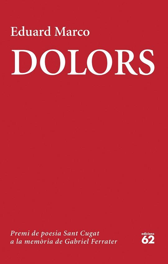 DOLORS | 9788429782141 | MARCO, EDUARD | Llibreria L'Illa - Llibreria Online de Mollet - Comprar llibres online