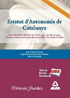 ESTATUT D'AUTONOMIA DE CATALUNYA | 9788467602173 | ROJO ARNAU, JOSE VICENTE/MONERRI CALATAYUD, M. PILAR