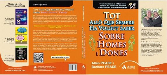 TOT ALLÒ QUE SEMPRE HA VOLGUT SABER SOBRE HOMES I DONES | 9788497353953 | PEASE, ALLAN/PEASE, BARBARA | Llibreria L'Illa - Llibreria Online de Mollet - Comprar llibres online