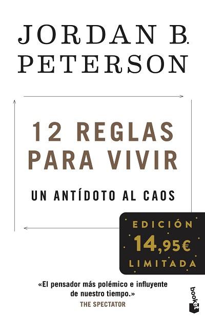 12 REGLAS PARA VIVIR | 9788408293811 | PETERSON, JORDAN B. | Llibreria L'Illa - Llibreria Online de Mollet - Comprar llibres online