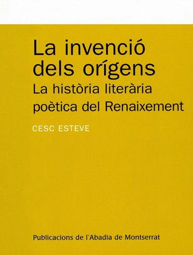 INVENCIÓ DELS ORÍGENS, LA | 9788484152170 | ESTEVE MESTRE, FRANCESC | Llibreria L'Illa - Llibreria Online de Mollet - Comprar llibres online