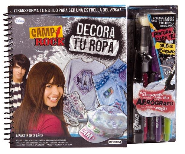 CAMP ROCK. DECORA TU ROPA | 9788444164694 | BROWN, JULIE; BROWN, PAUL; GIST, KARIN; HICKS, REG | Llibreria L'Illa - Llibreria Online de Mollet - Comprar llibres online