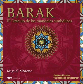 BARAK -ORACULO MANDALAS SIMBOLIC | 9788495590763 | MORENO, MIGUEL | Llibreria L'Illa - Llibreria Online de Mollet - Comprar llibres online