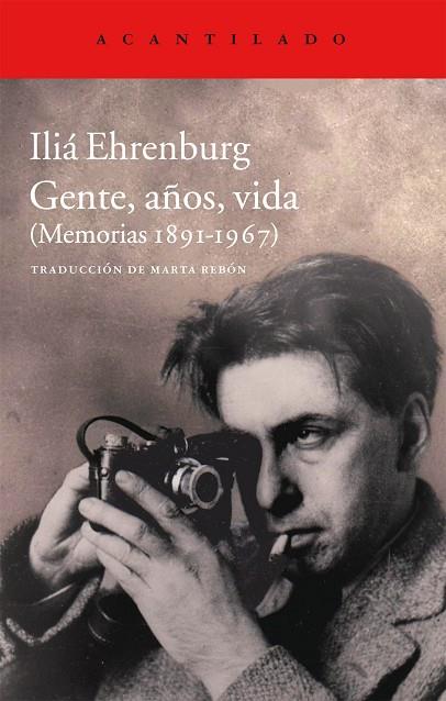 GENTE AÑOS VIDA | 9788416011063 | EHRENBURG, ILIÁ | Llibreria L'Illa - Llibreria Online de Mollet - Comprar llibres online